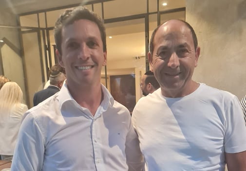 רמי לוי ואלחנדרו שובקס, קרדיט: יח״צ ארגיס